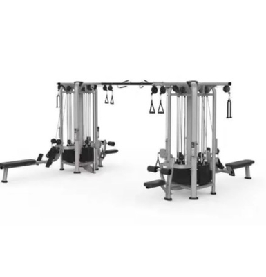 1200kg máquina 3800*3900*2350mm do Gym da estação do aço 8 multi