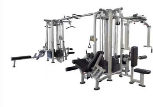 1200kg máquina 3800*3900*2350mm do Gym da estação do aço 8 multi