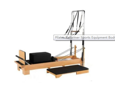 Máquina profunda de carregamento do reformista de Pilates da ocupa do equipamento do exercício de 200kg Pilates