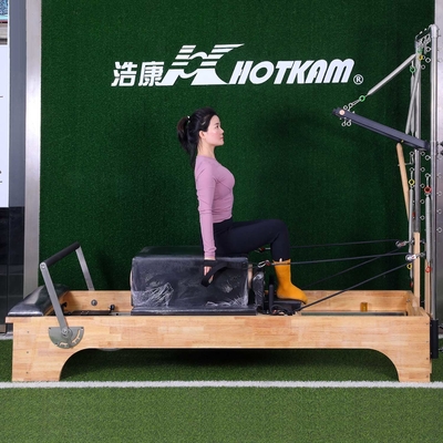 Máquina profunda de carregamento do reformista de Pilates da ocupa do equipamento do exercício de 200kg Pilates