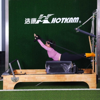Máquina profunda de carregamento do reformista de Pilates da ocupa do equipamento do exercício de 200kg Pilates