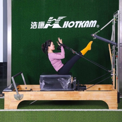 Máquina profunda de carregamento do reformista de Pilates da ocupa do equipamento do exercício de 200kg Pilates