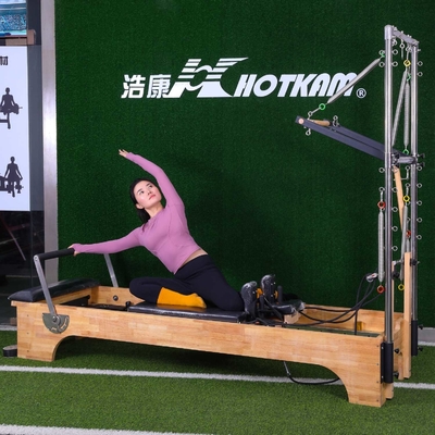 Máquina profunda de carregamento do reformista de Pilates da ocupa do equipamento do exercício de 200kg Pilates