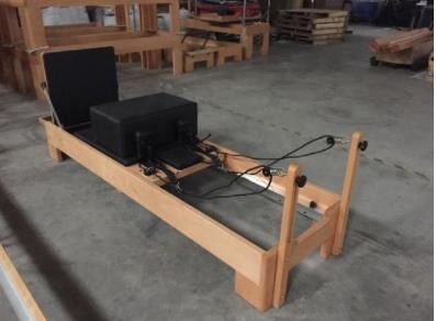 ODM do OEM do reformista de Pilates da madeira do equipamento do exercício de ISO9001 Pilates