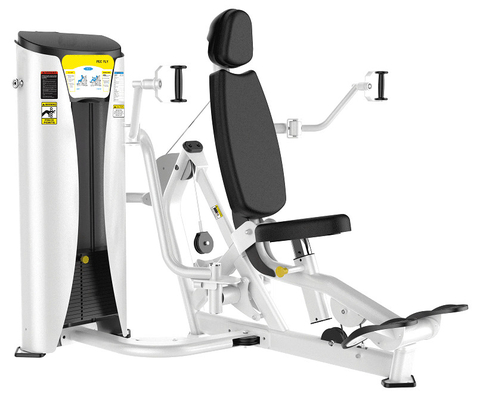 Logotipo feito sob encomenda do Gym da máquina do exercício da borboleta do músculo do exercício