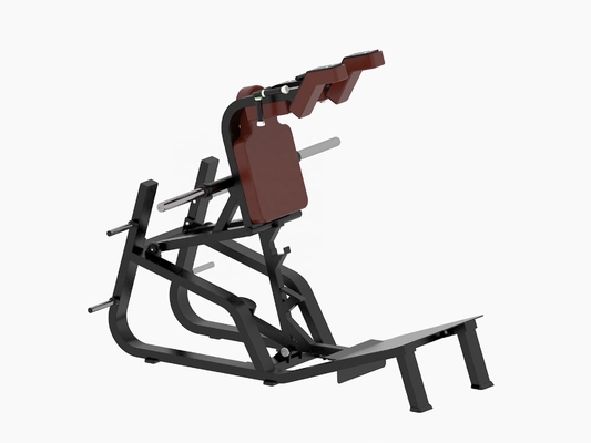 Máquina do gym da aptidão do esporte para o anúncio publicitário para a casa para o equipamento livre da força do peso com a placa carregada