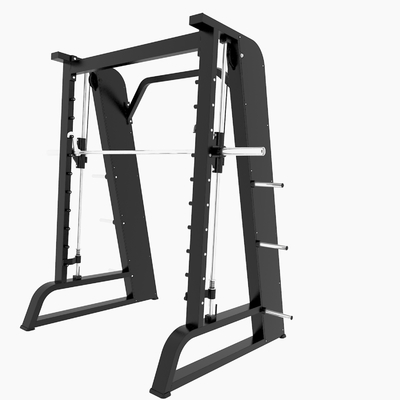 Ocupa detalhada multifuncional Smith Machine do Barbell do pórtico