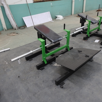Revestimento empurrado anca de aço do pó do Gym da máquina do exercício de HOTKAM