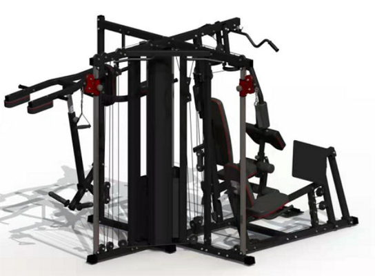 Máquina multifuncional 8 do Gym do exercício da casa em 1 multi Gym da estação