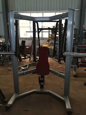 Máquina oval do gym do banco do esporte do tubo da imprensa da caixa do declive