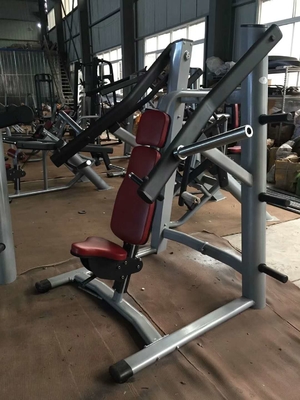 Máquina oval do gym do banco do esporte do tubo da imprensa da caixa do declive