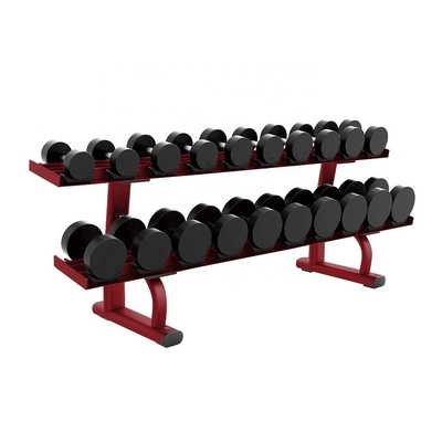 O peso de borracha do peso da aptidão 200KG ajustou o instrutor integrado do Gym