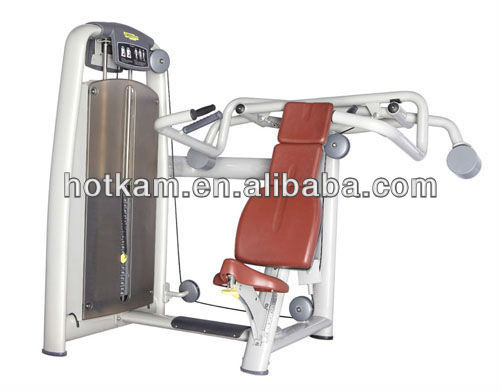 Máquina assentada ISO9001 da imprensa do ombro do Gym da aptidão de 3.5mm equipamento oval