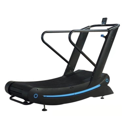 área de corrida curvada comercial 1500*440mm do equipamento do Gym da escada rolante do tubo de 3mm