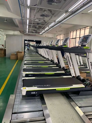 Carga de corrida de dobramento 150kg do equipamento do Gym da escada rolante da máquina do painel LCD