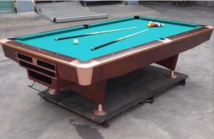 Mesa de bilhar francesa do bilhar de Sportcraft da bola da madeira maciça 9 da mesa de bilhar de 9FT