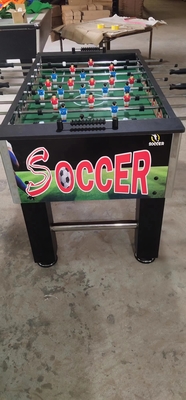 Tabela de jogo de futebol de cores personalizáveis com trilho de MDF de bola ABS
