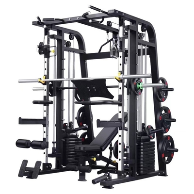 Revestimento em pó Equipamento de fitness para ginástica Equipamento multifuncional para treinador de peso Smith