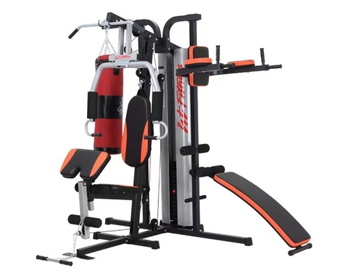 500 kg Carga Equipamento de ginástica em casa 5 Estação Multi Estação Fitness