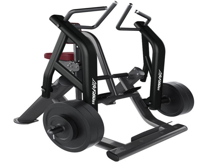 Assentado enfileirando equipamento comercial da função do Gym interno do equipamento de Back Muscle Exercise do instrutor o único